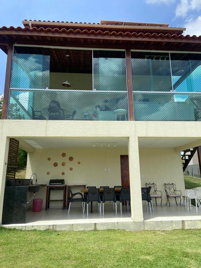 Casa Totalmente Equipada Ampla E Confortavel Em Condominio - Cha Grande-Pe Kültér fotó
