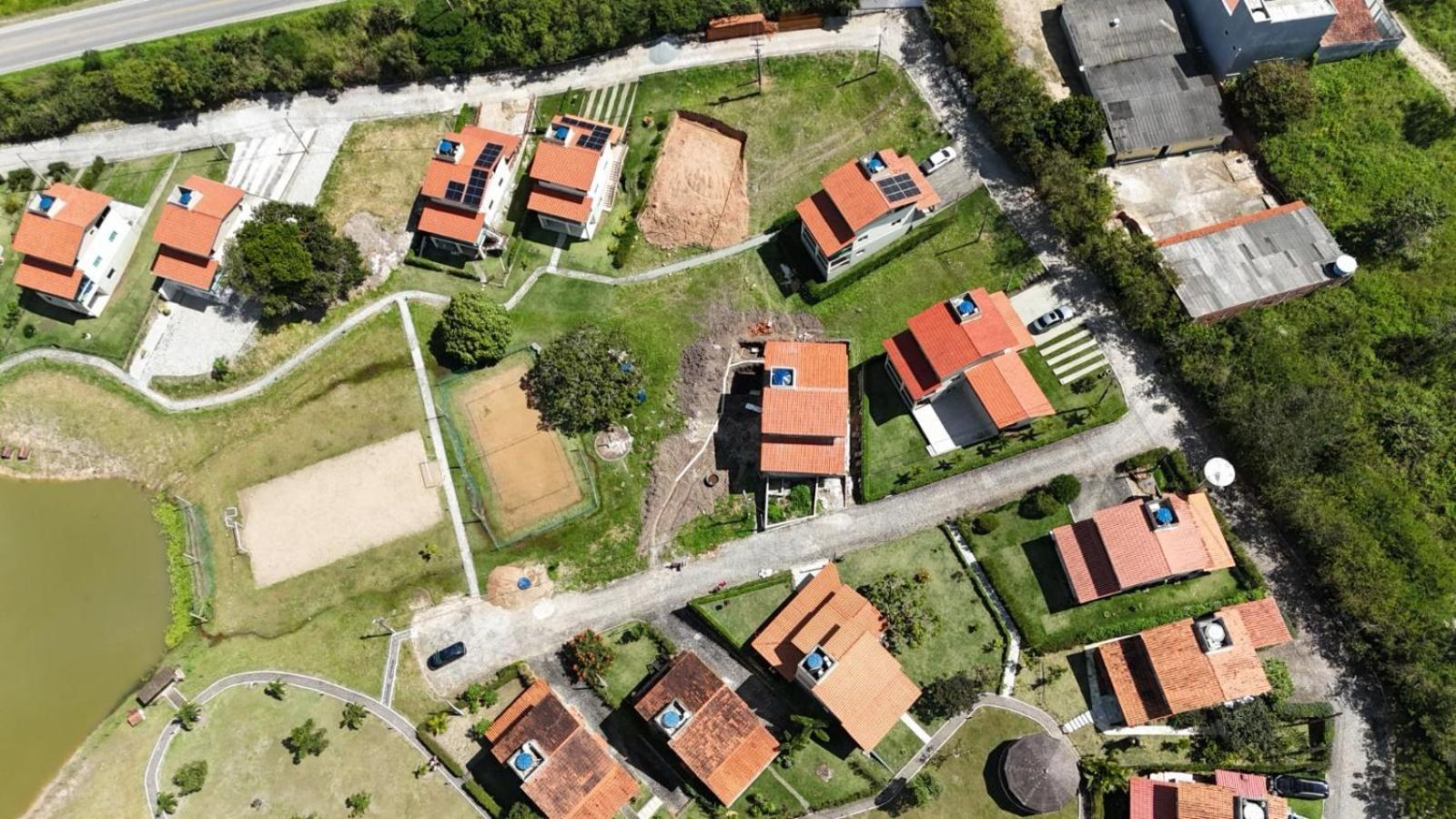 Casa Totalmente Equipada Ampla E Confortavel Em Condominio - Cha Grande-Pe Kültér fotó